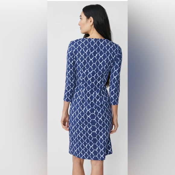 J. McLaughlin Sophia Dress in Mega Palm Spring S - Picture 3 of 10